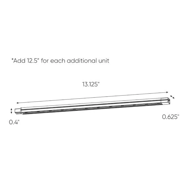 12V high power swivel LED linear