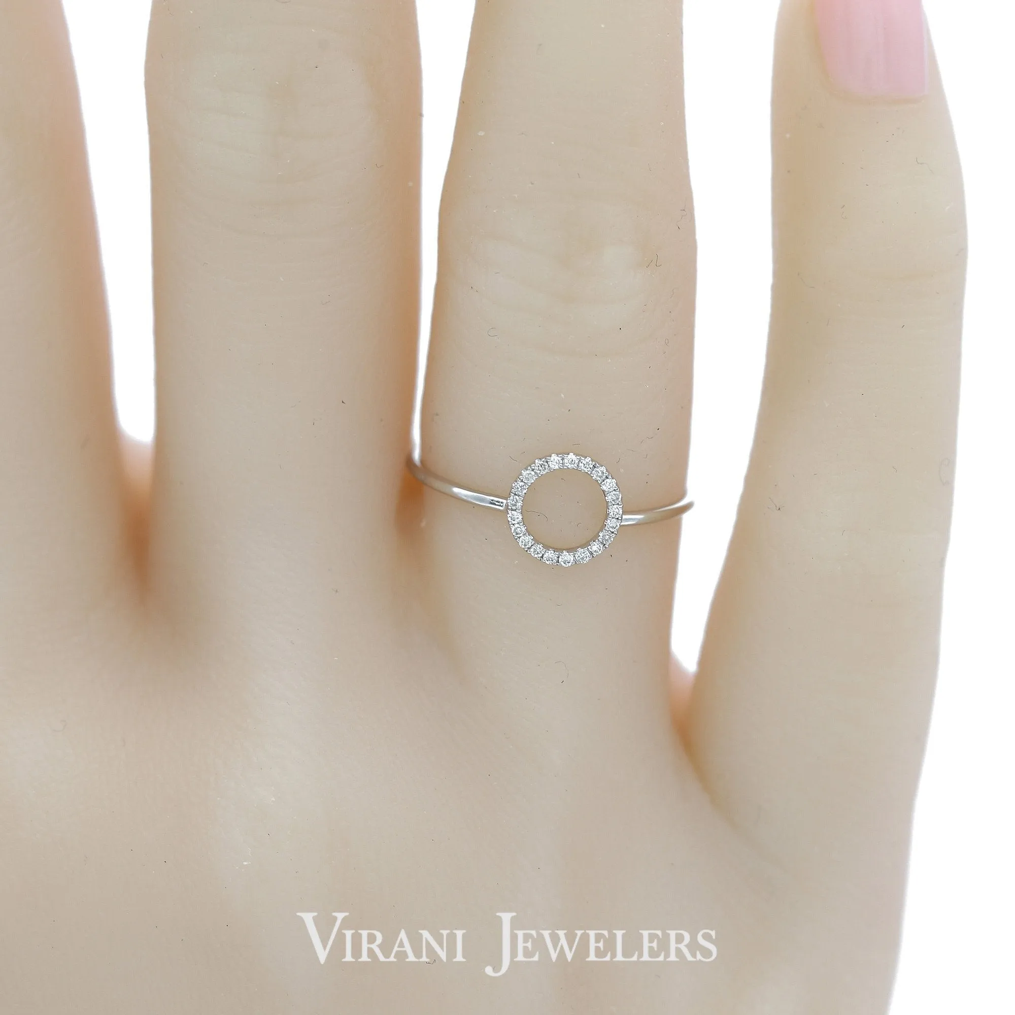 18K Gold Diamond Ring