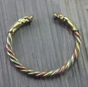 3 metal Dragon Bracelet