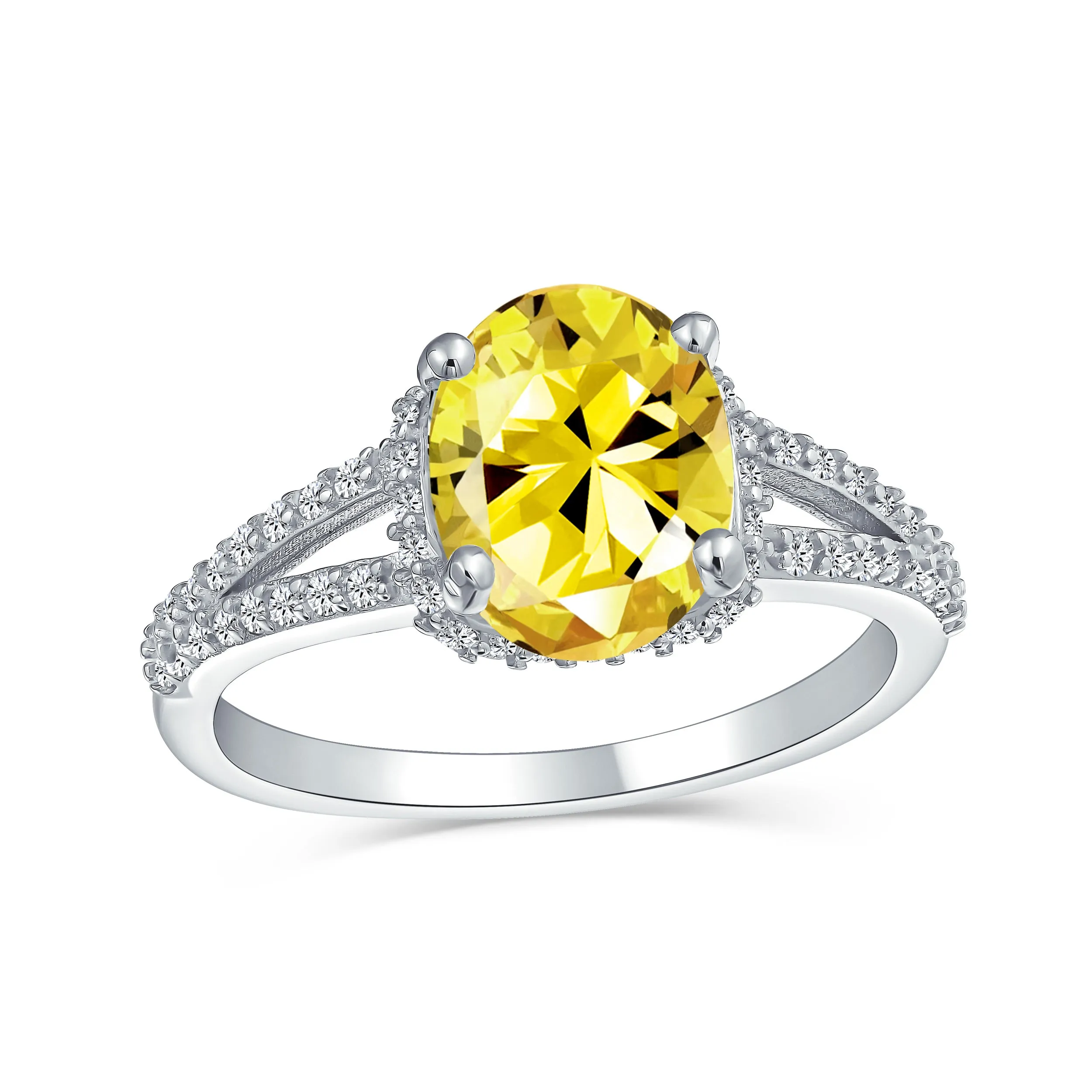 3CT Square Cushion Cut AAA CZ Engagement Ring .925Sterling Silver