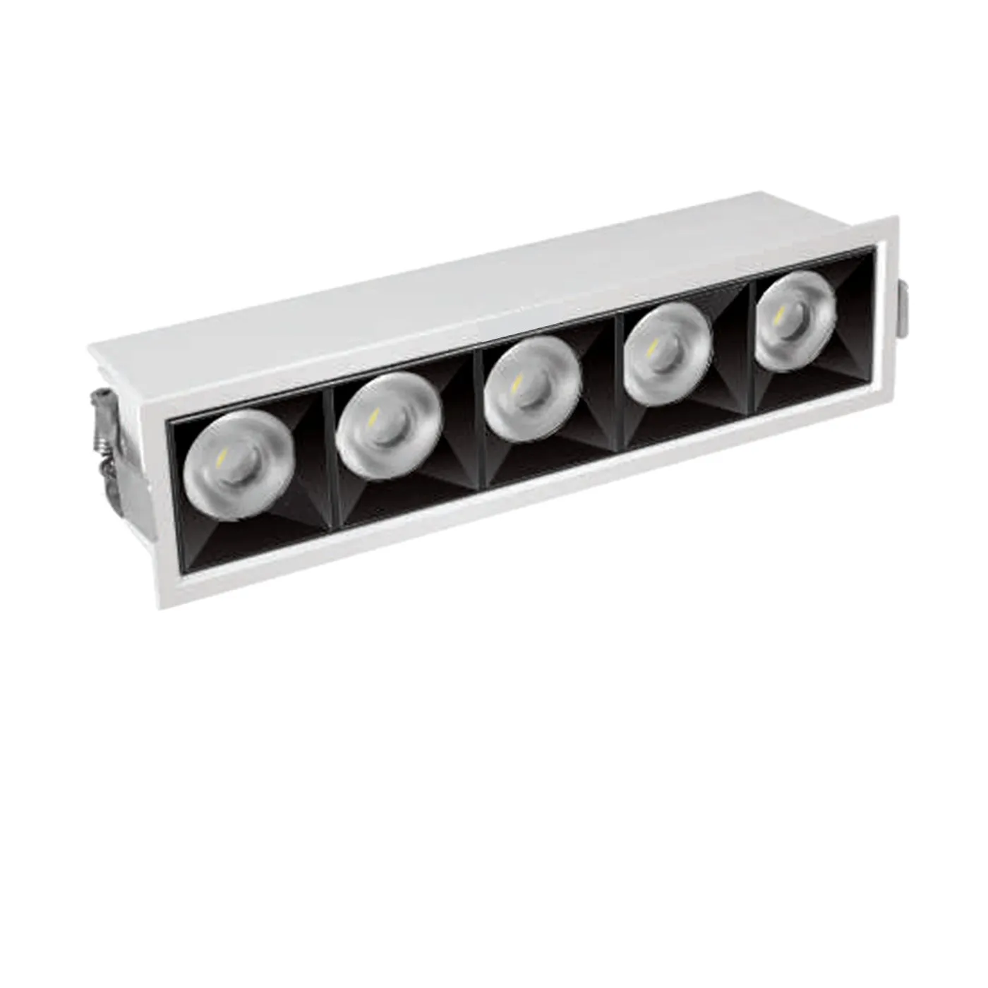 5 Led Linear Chrome Reflector Magic Led Linear Laser Spot Light 20w ALMG20S