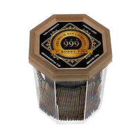 999 Premium Bobby Pins - 2 inch - BRONZE*