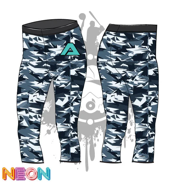 Abstract Camo Womens Leggings