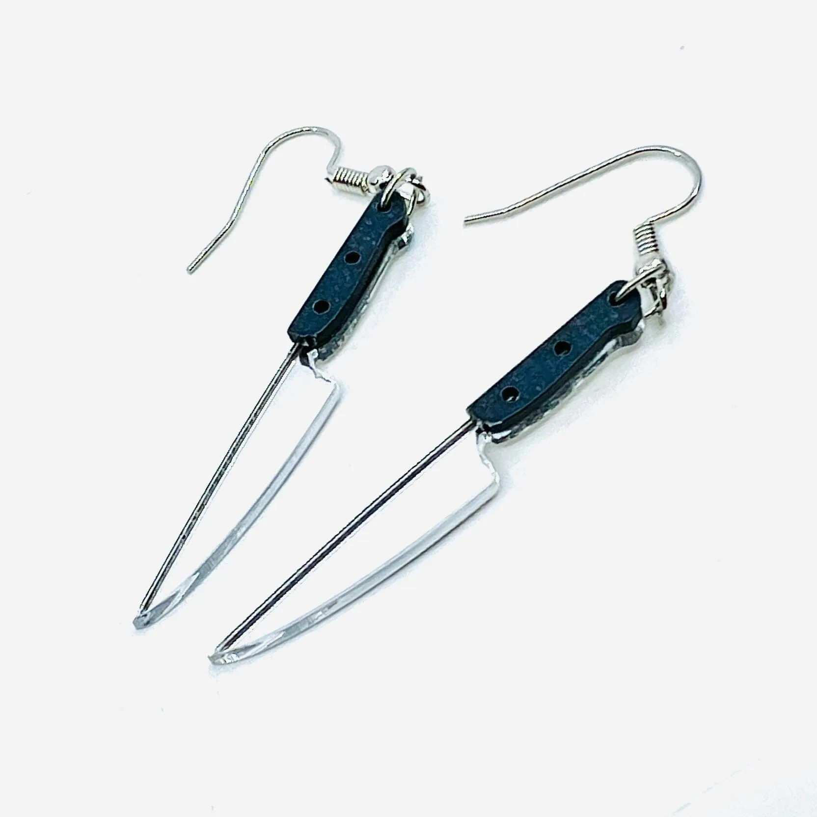 Acrylic Earrings, Murder Doc