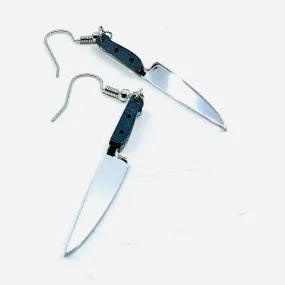 Acrylic Earrings, Murder Doc