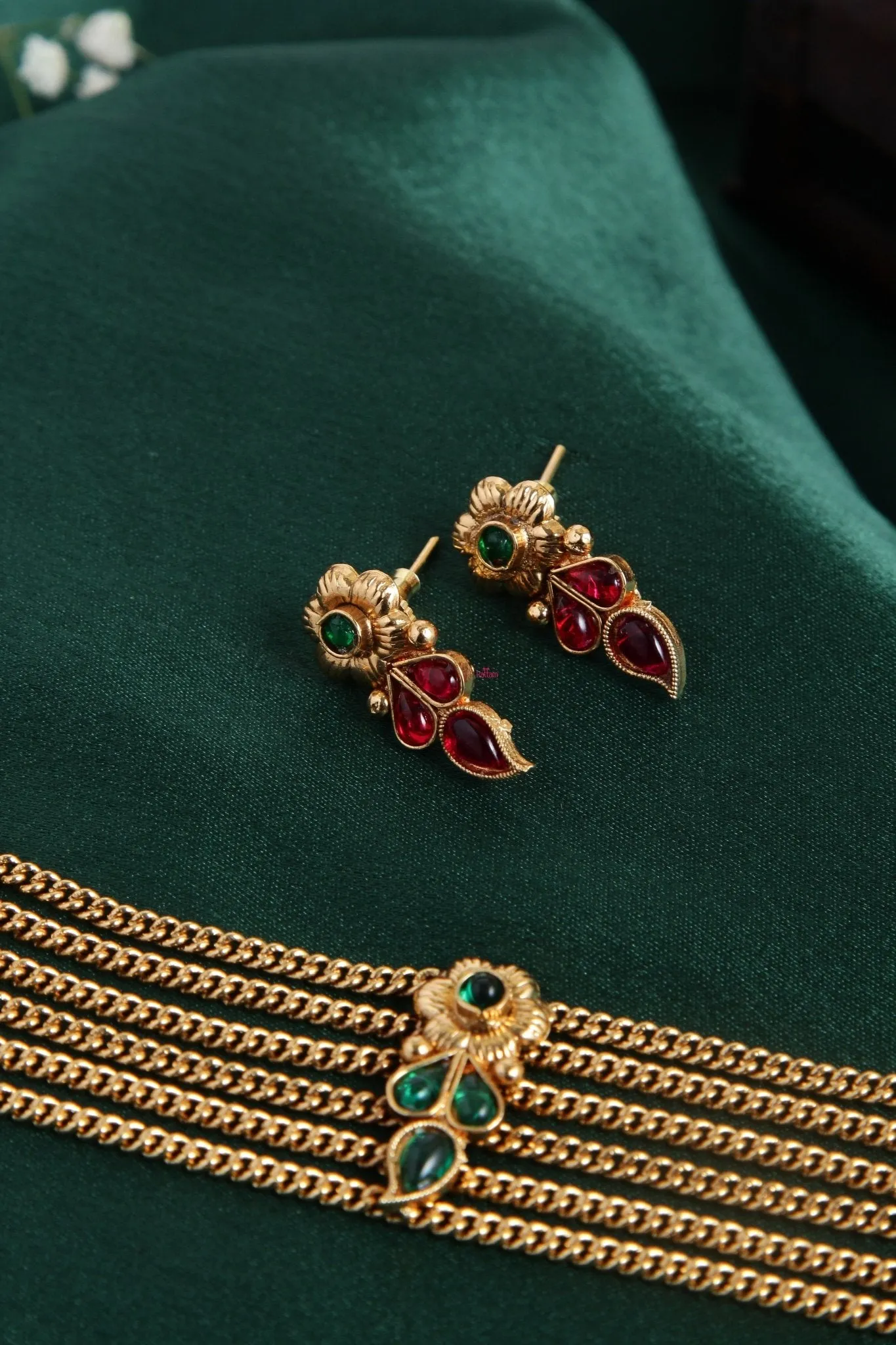 Agalya - Three Layered Choker