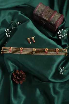Agalya - Three Layered Choker