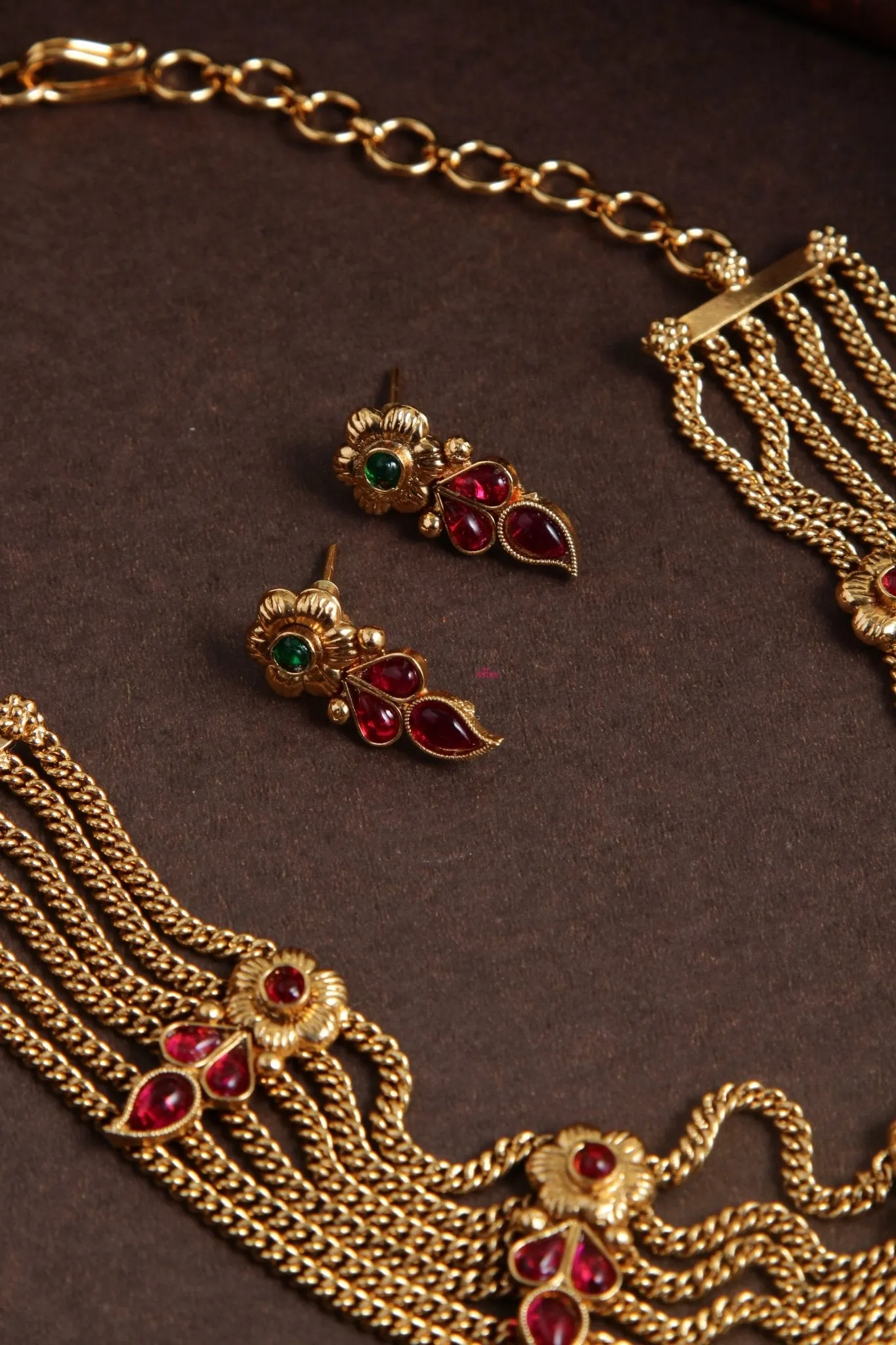 Agalya - Three Layered Choker