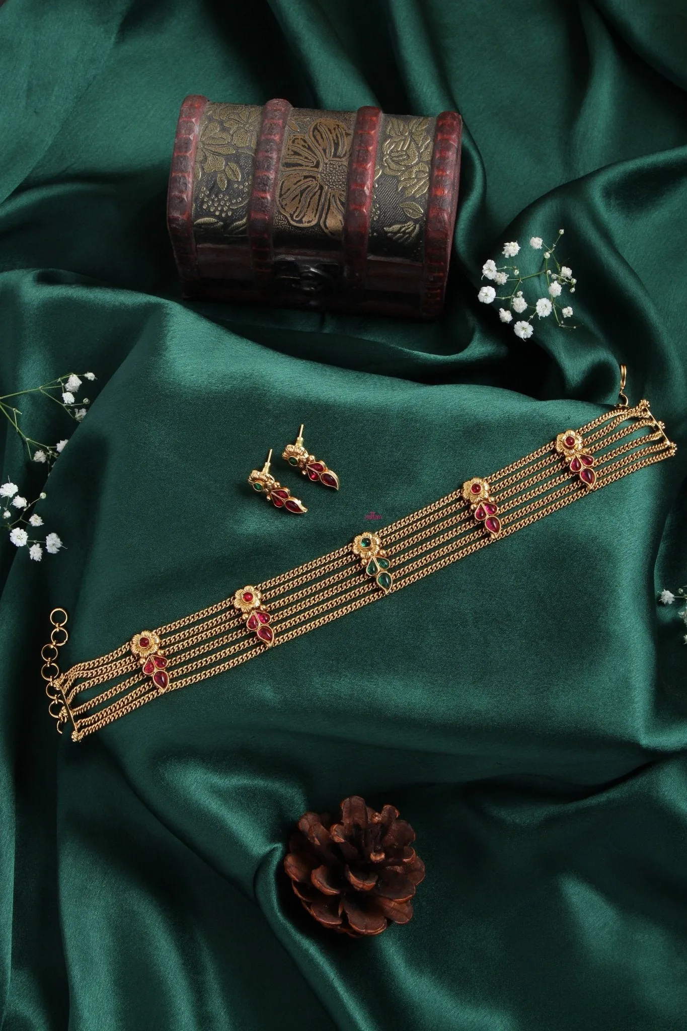 Agalya - Three Layered Choker