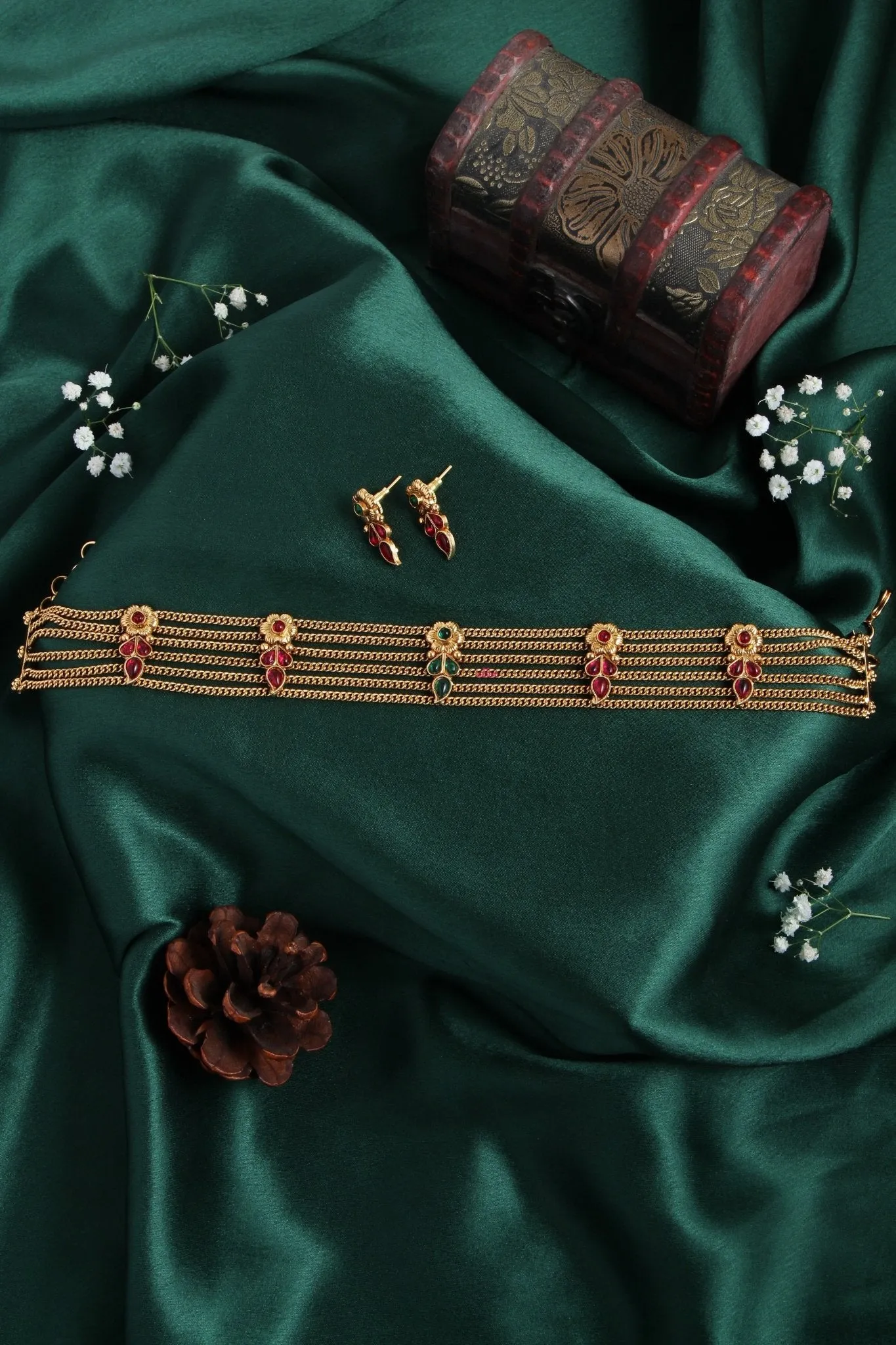 Agalya - Three Layered Choker