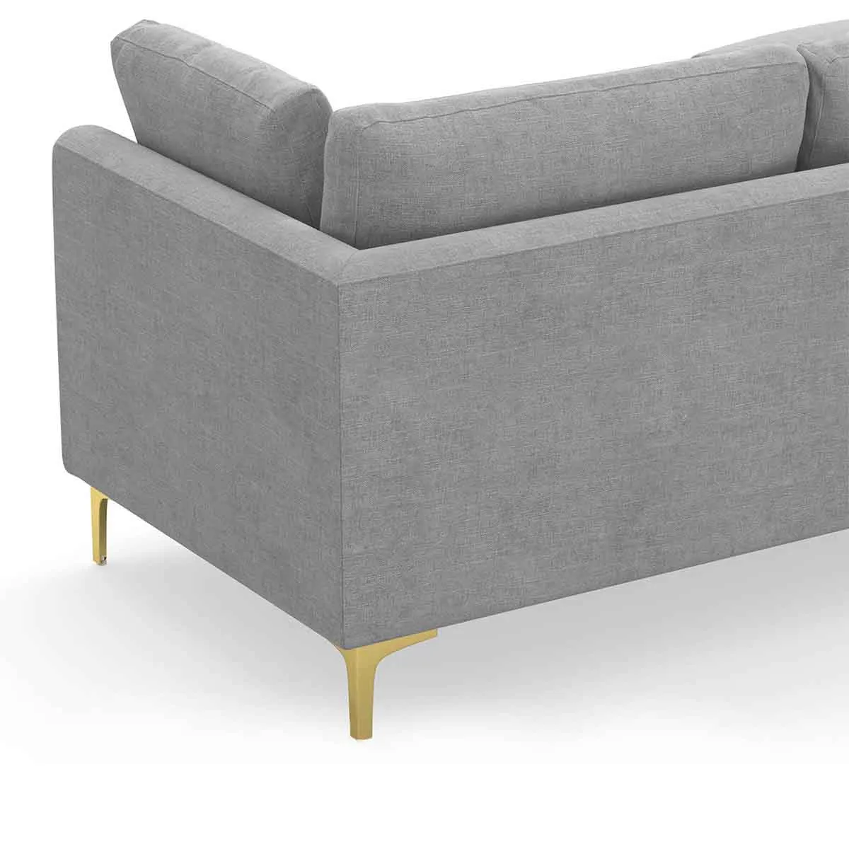 Alex Fabric Sectional Sofa & Right Hand Chaise