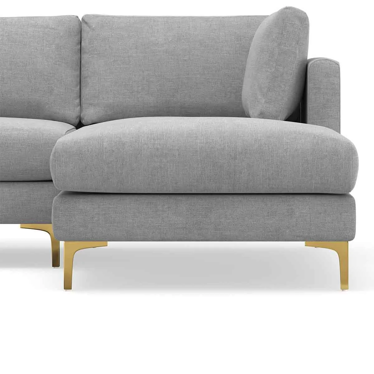 Alex Fabric Sectional Sofa & Right Hand Chaise