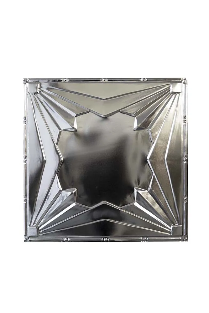 Art Deco Design Tin Tile