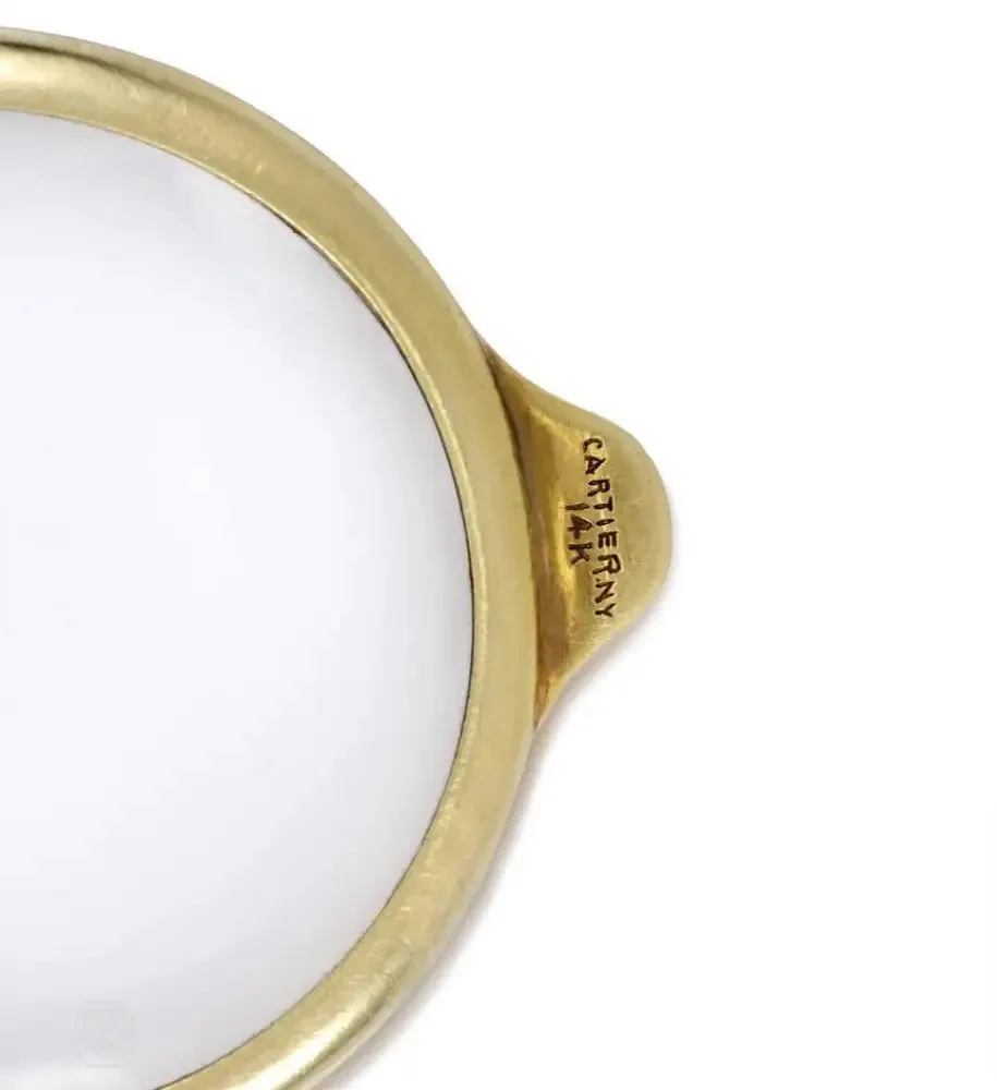 Art Deco gold lorgnette, Cartier