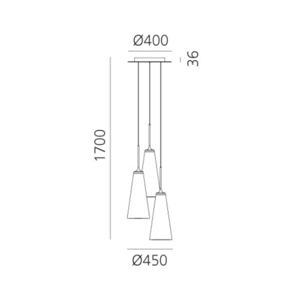 Artemide Look At Me 21 Cluster - suspension lamp LED