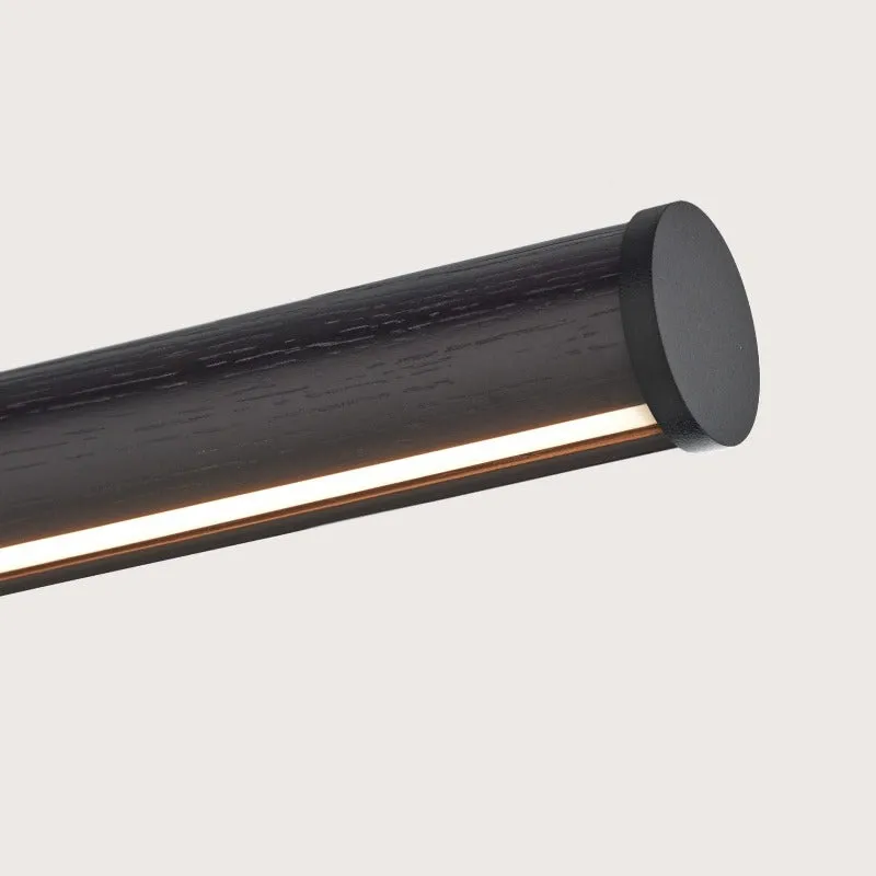 Australian Cylindrical Timber Linear Pendant