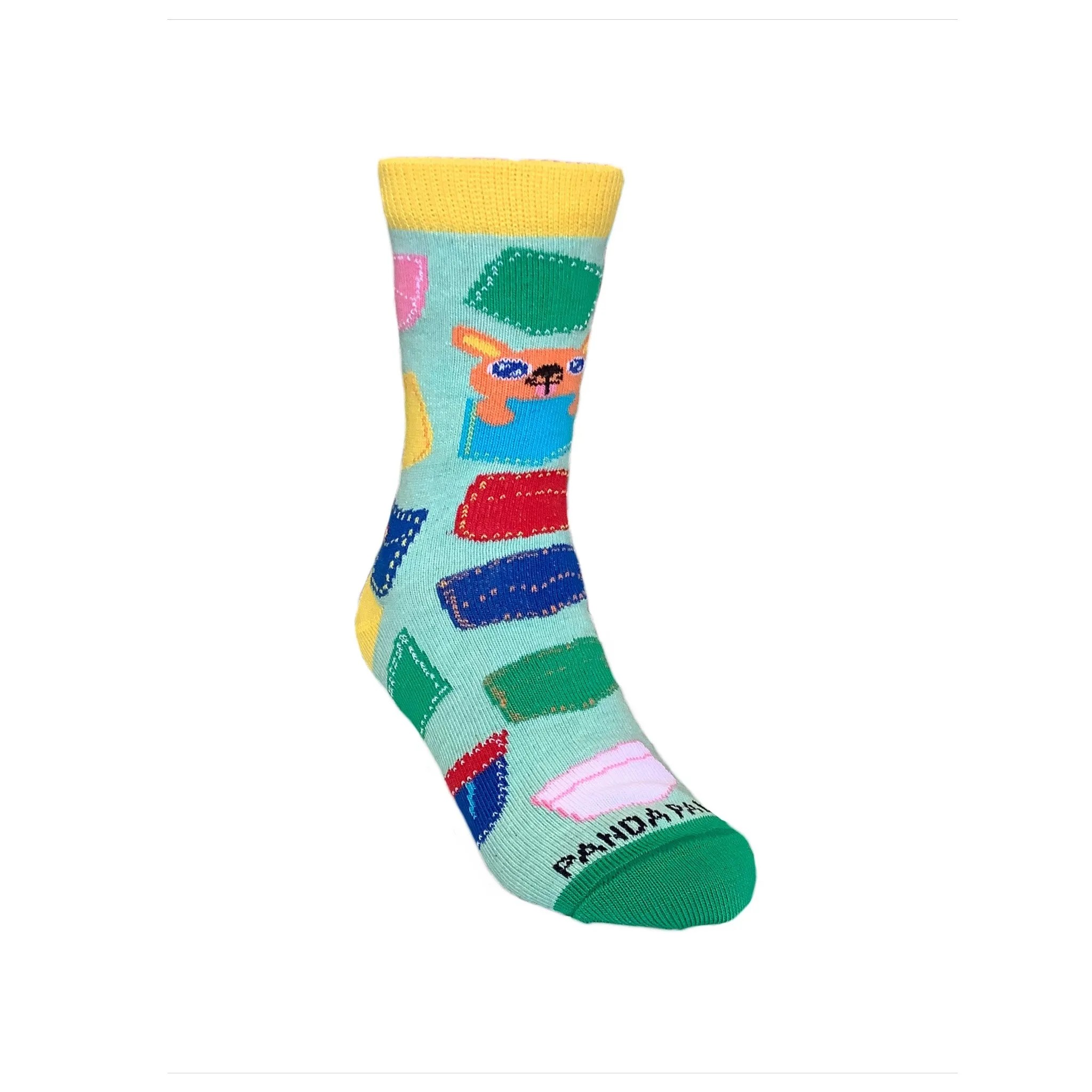 Baby Kangaroo in Pocket Socks (Ages 3-7) from the Sock Panda