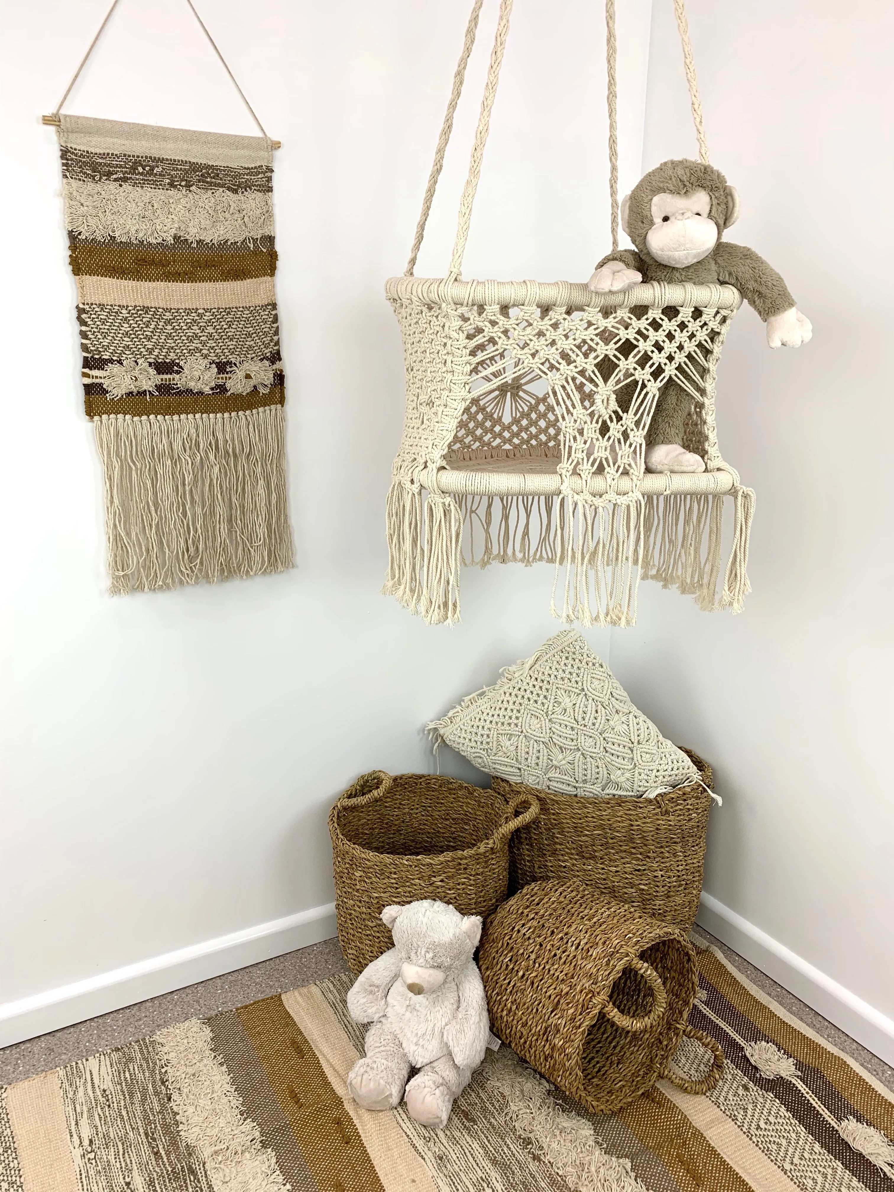Baby Macrame Swing Chair