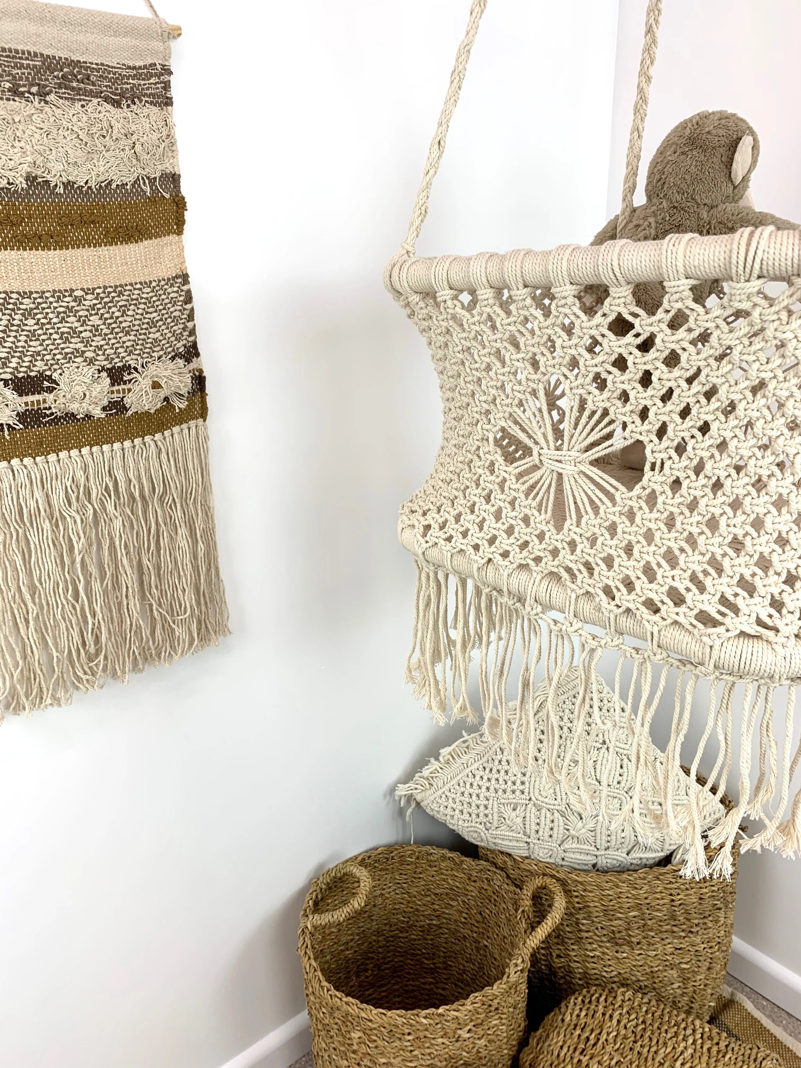 Baby Macrame Swing Chair
