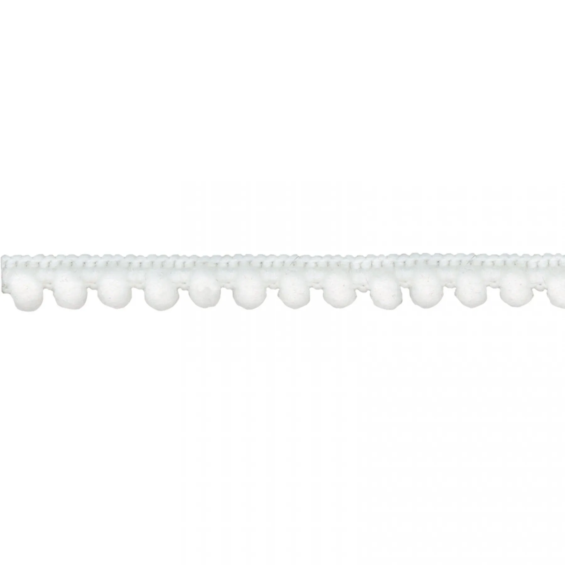 Baby Pom Pom Fringe 10mm (by the yard)