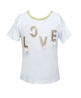 Baby Sara Tassel Love Top