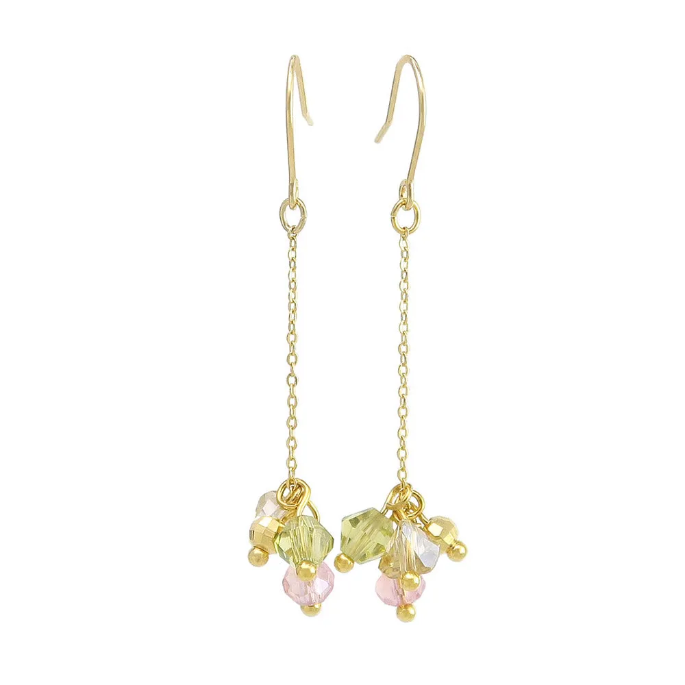 Bead Cluster Hook Earrings