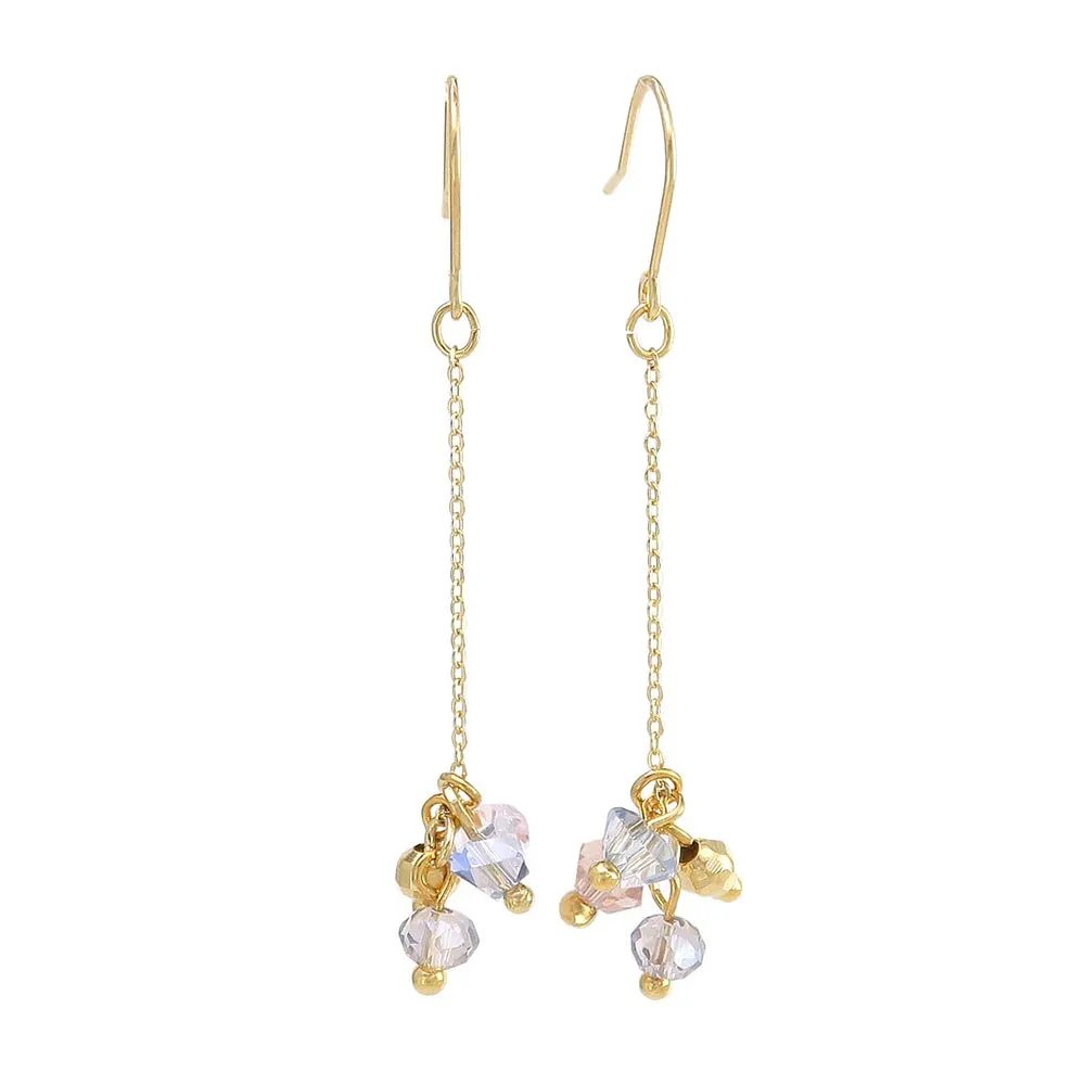 Bead Cluster Hook Earrings