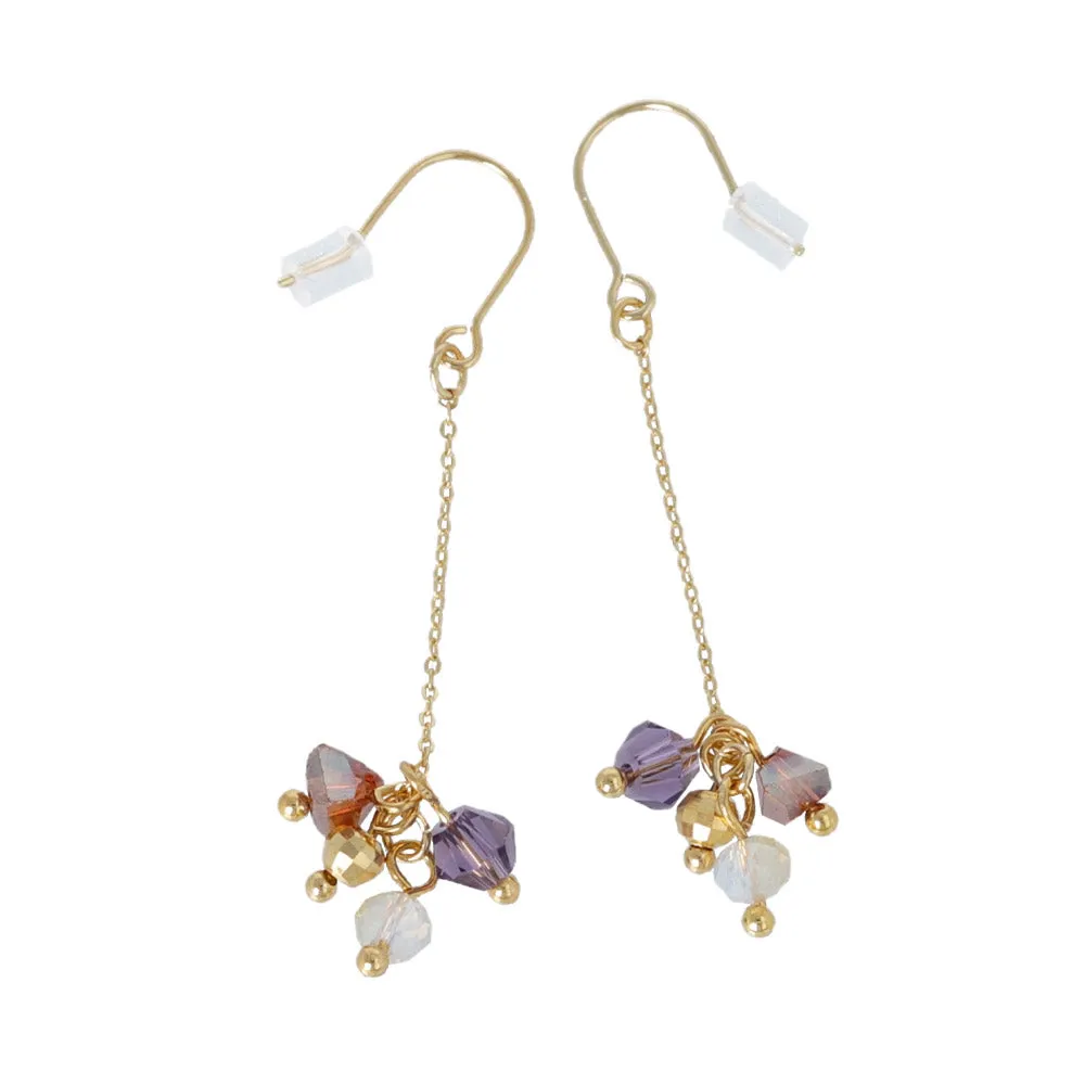 Bead Cluster Hook Earrings