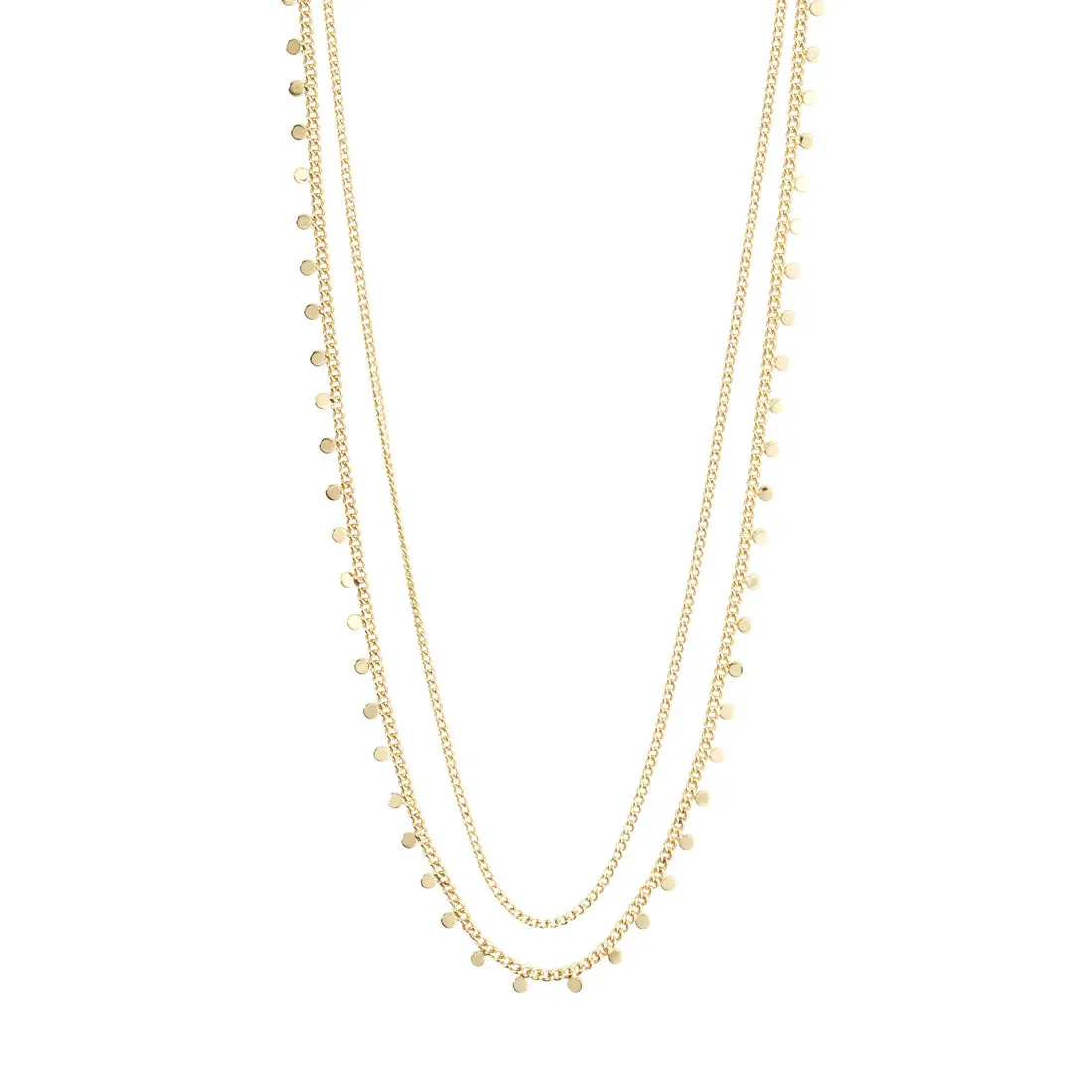 Bloom Recycled Shiny Coins 2-In-1 Necklace