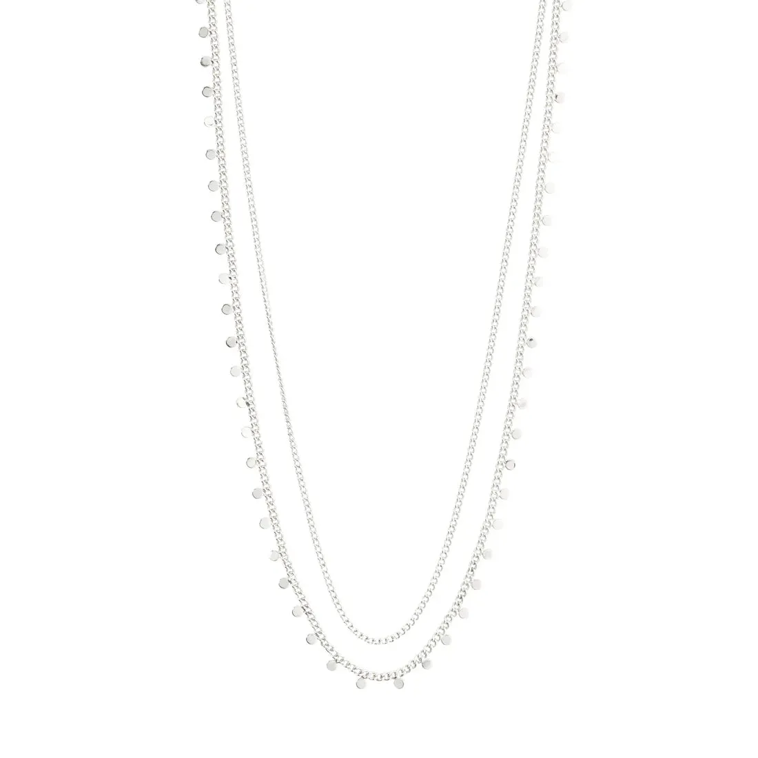 Bloom Recycled Shiny Coins 2-In-1 Necklace