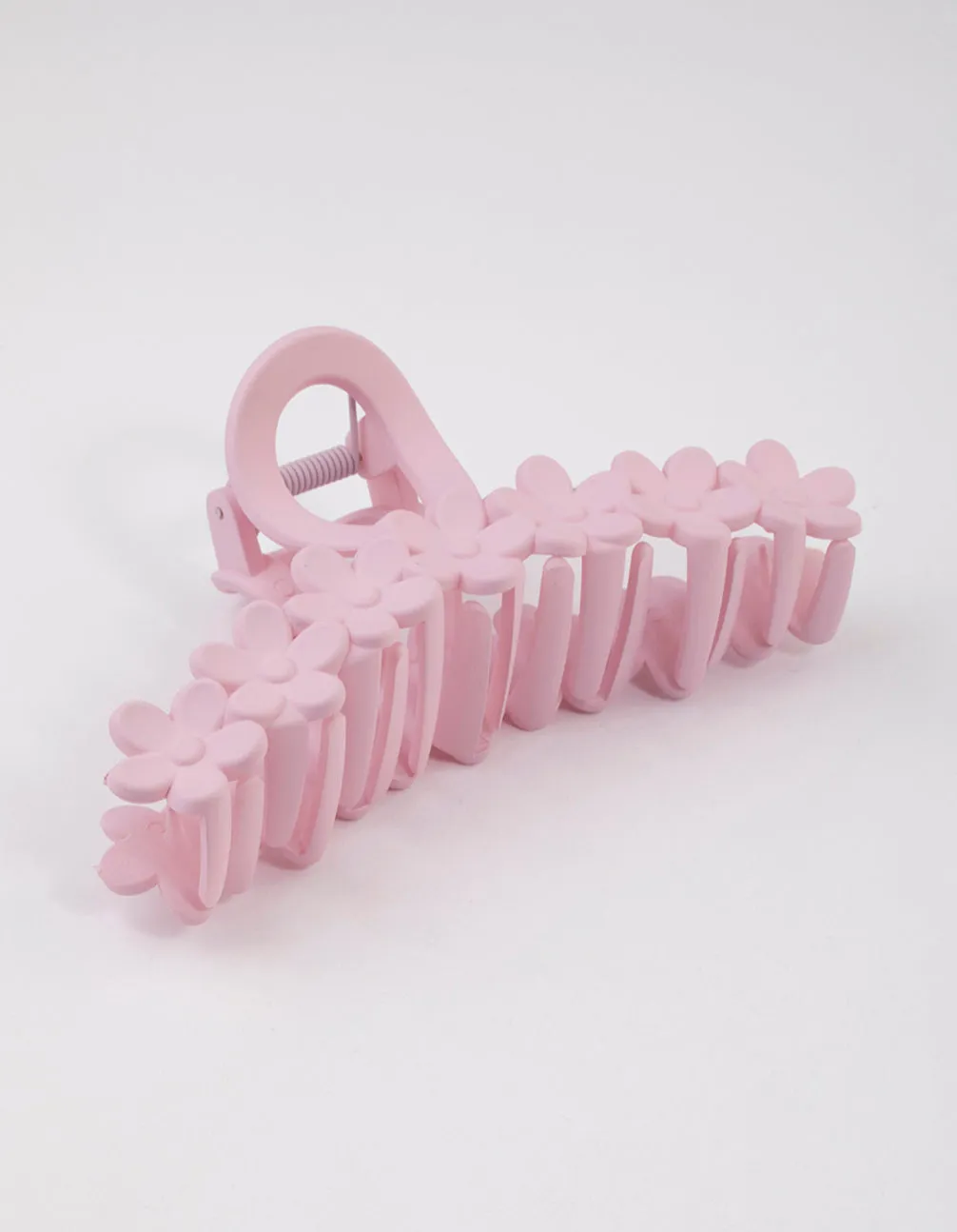 Blush Multi Flower Claw Clip