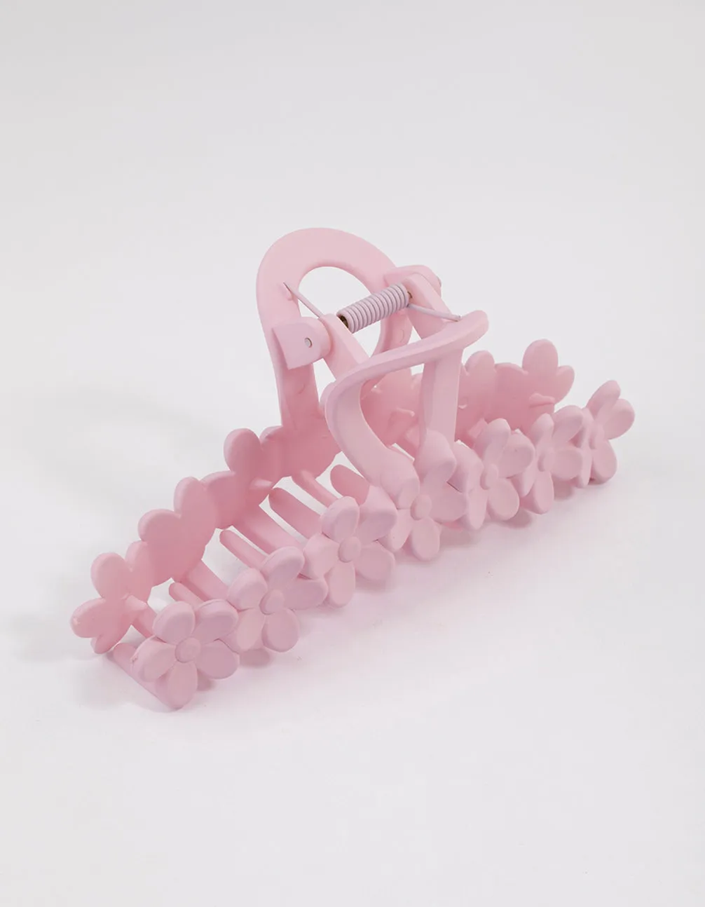 Blush Multi Flower Claw Clip