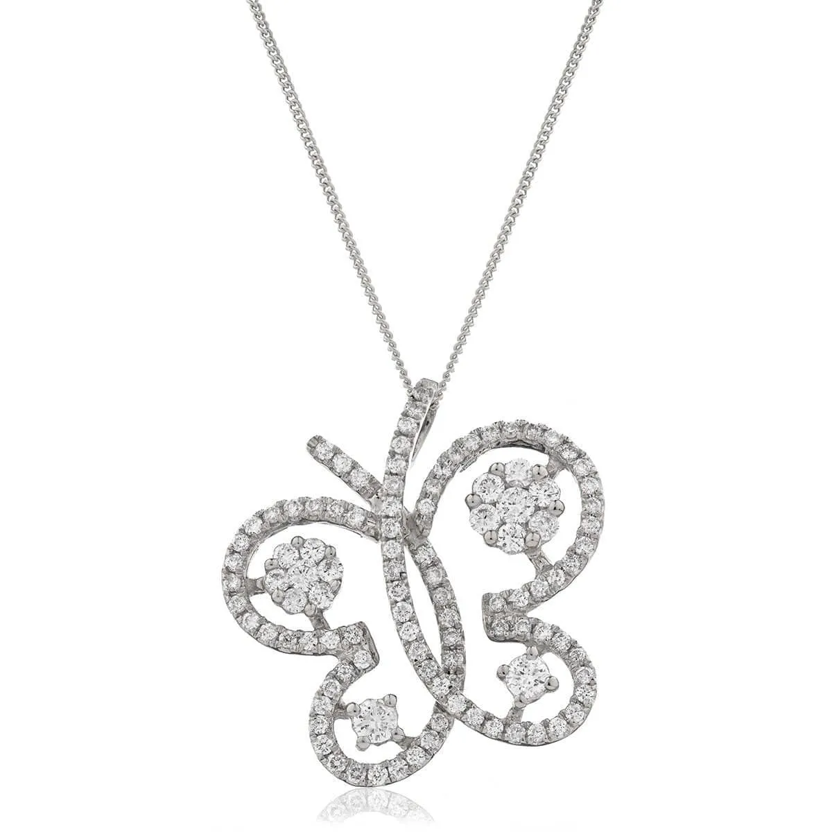 Butterfly Cluster Pendant