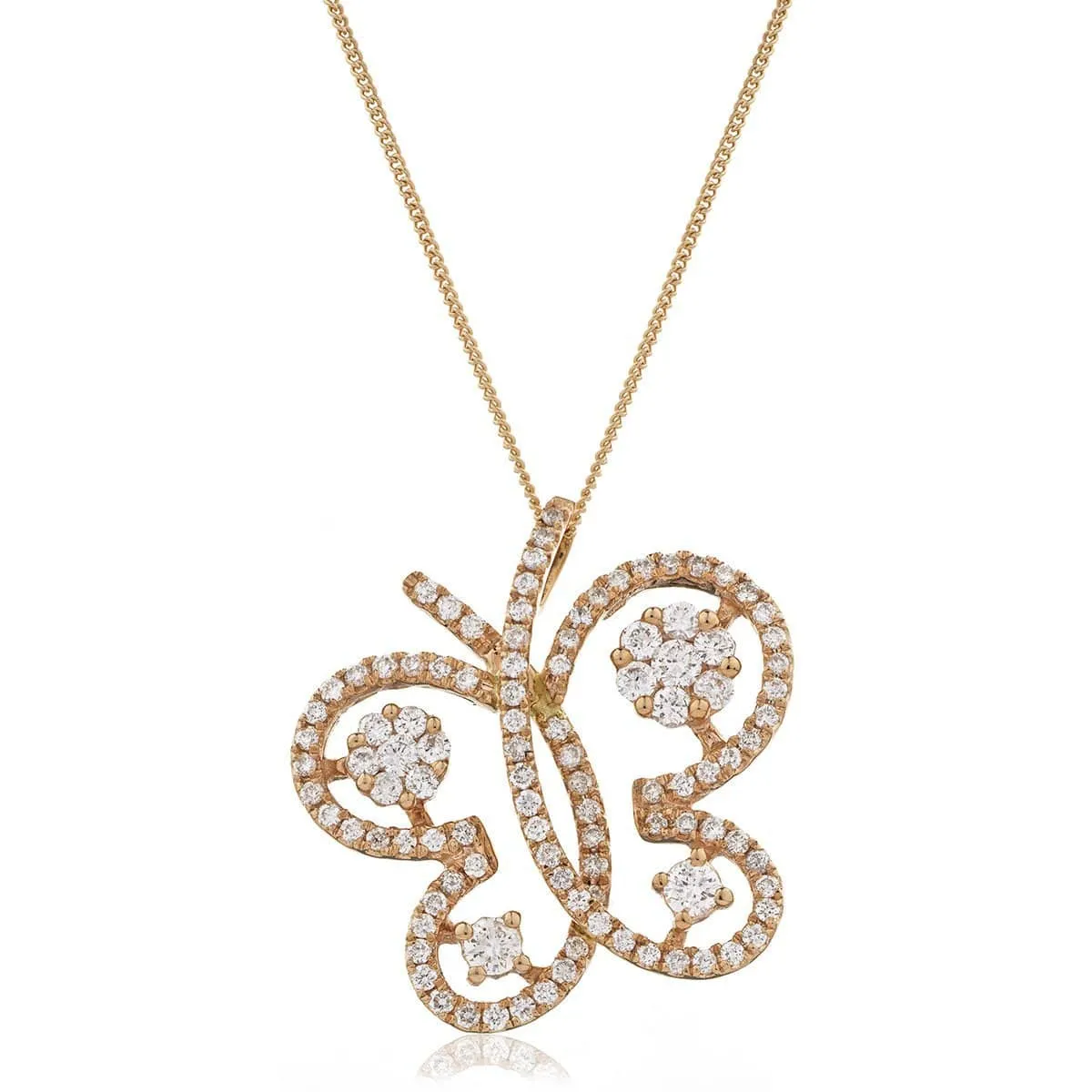 Butterfly Cluster Pendant
