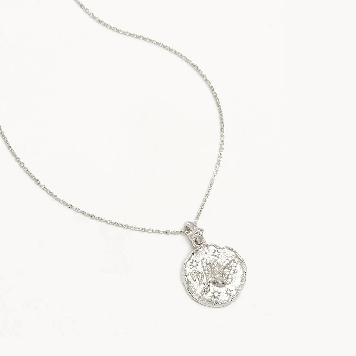 By Charlotte She Is Zodiac Necklace, Silver