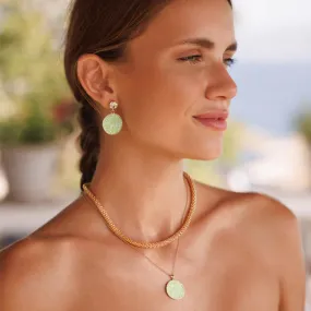 Caroline Svedbom Chloe Earrings - Chrysolite