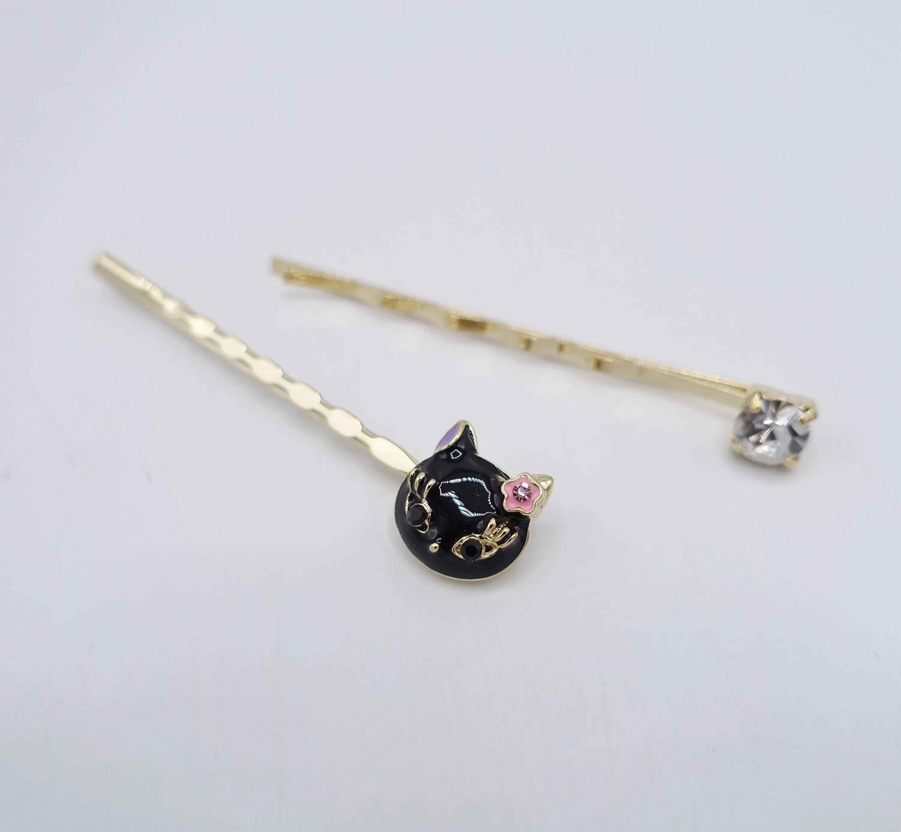 cat bobby pin set