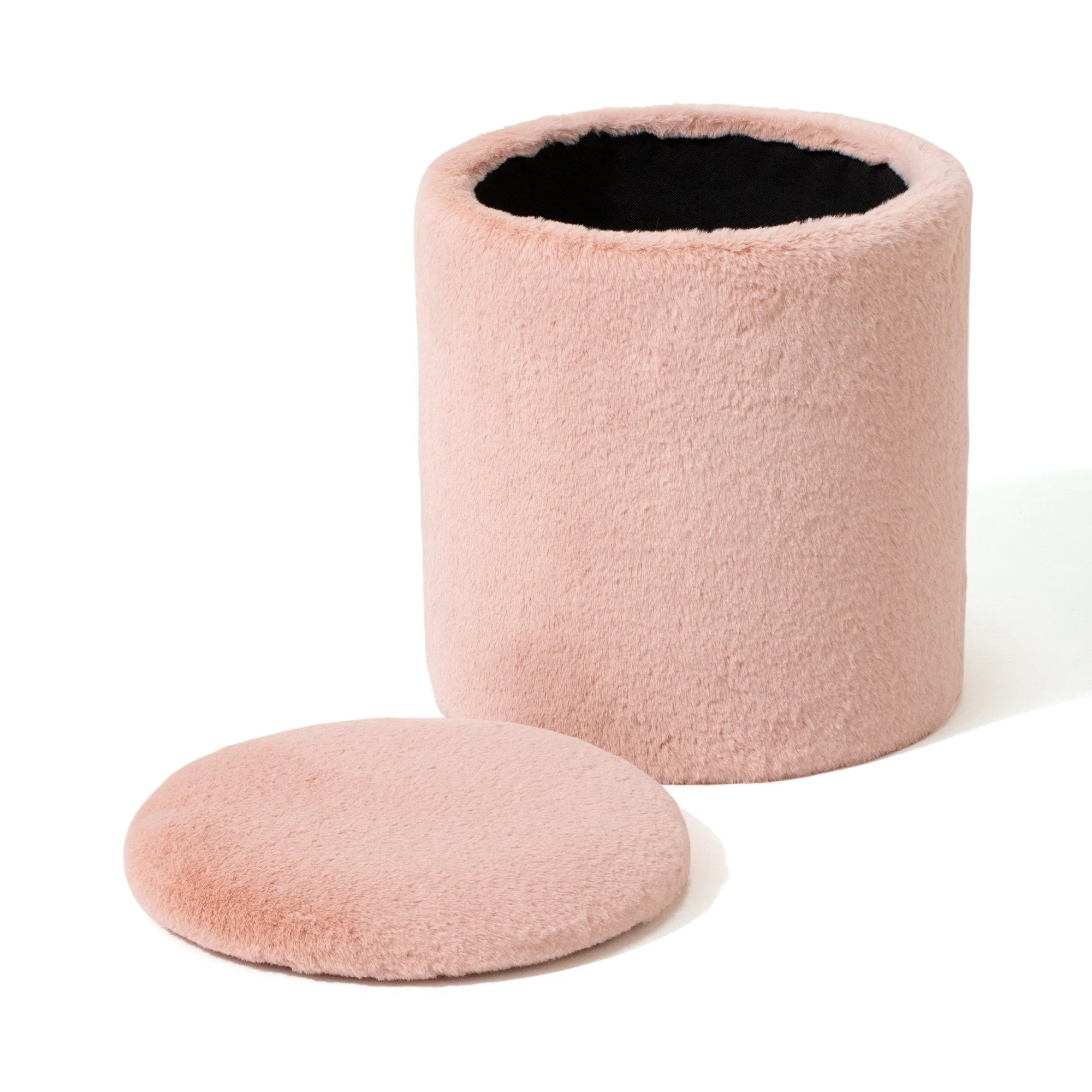 Chantilly Stool Pink (W350 × D350 × H410)