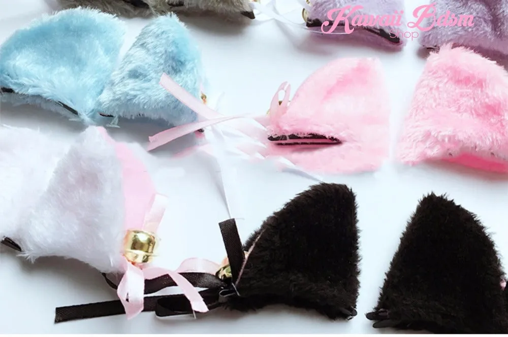 Classic Cosplay Cat Ears with Bells