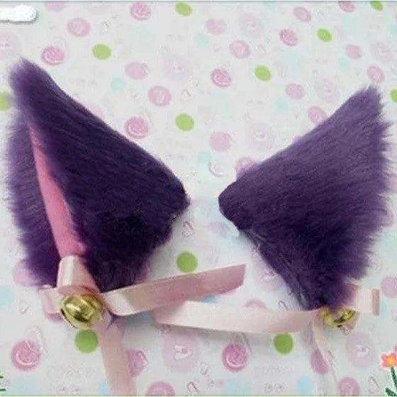 Classic Cosplay Cat Ears with Bells