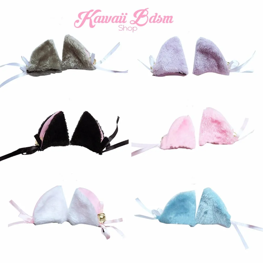 Classic Cosplay Cat Ears with Bells