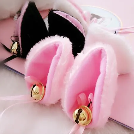 Classic Cosplay Cat Ears with Bells