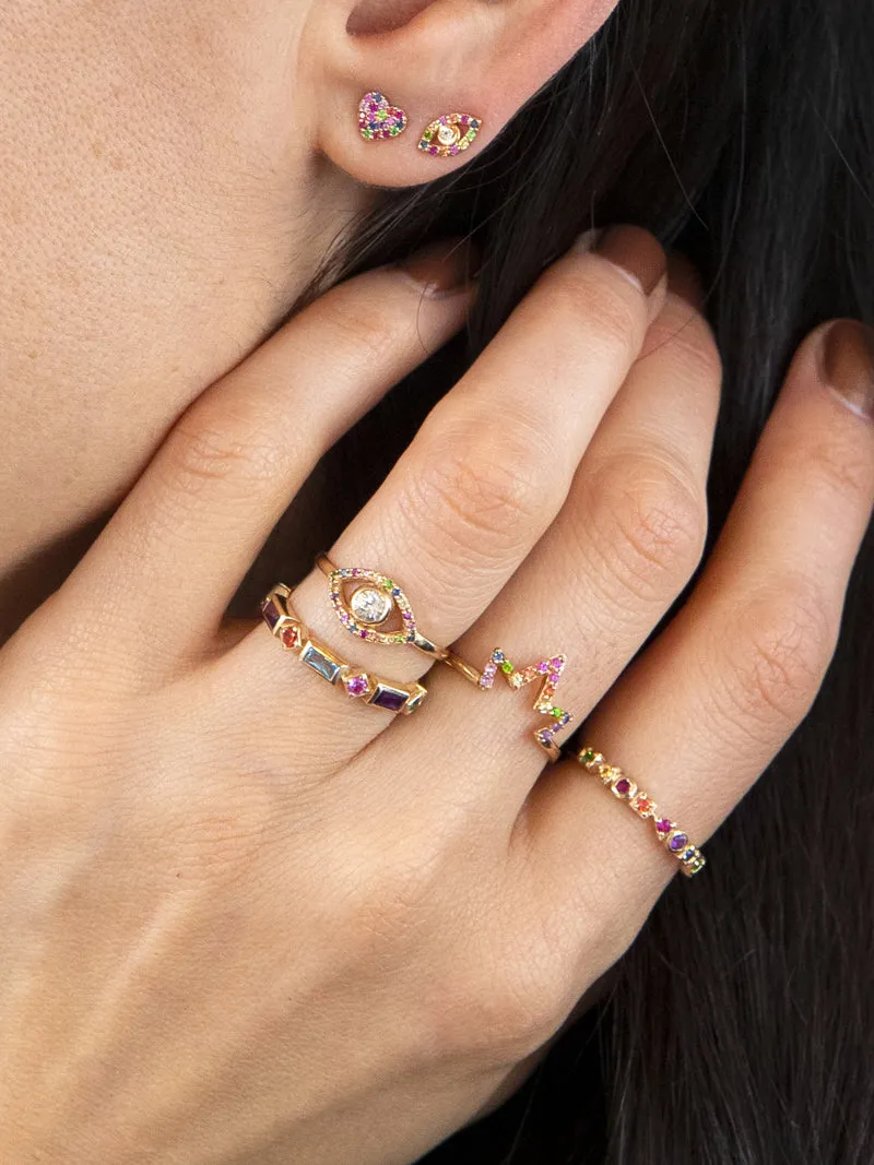 Cléo Geometric Stackable Ring