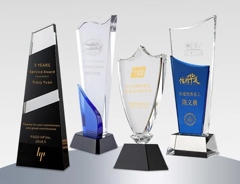 Crystal Trophy Customized