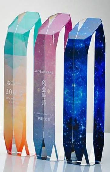 Crystal Trophy Customized