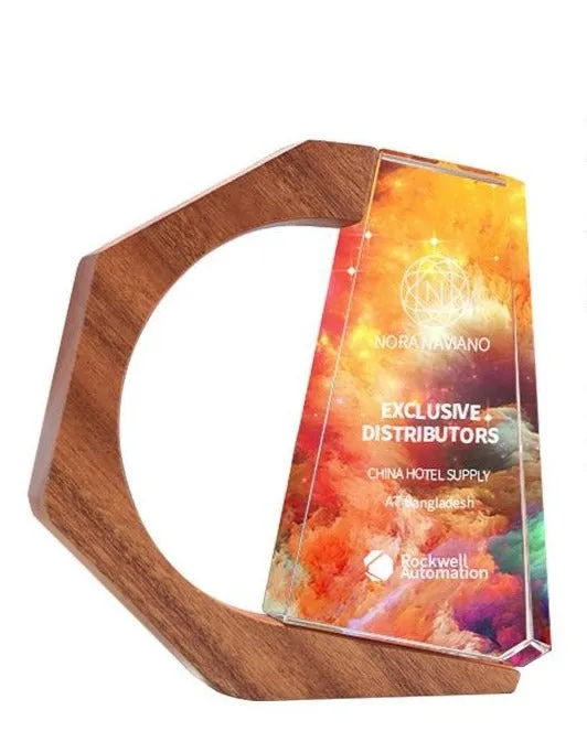 Crystal Trophy Customized