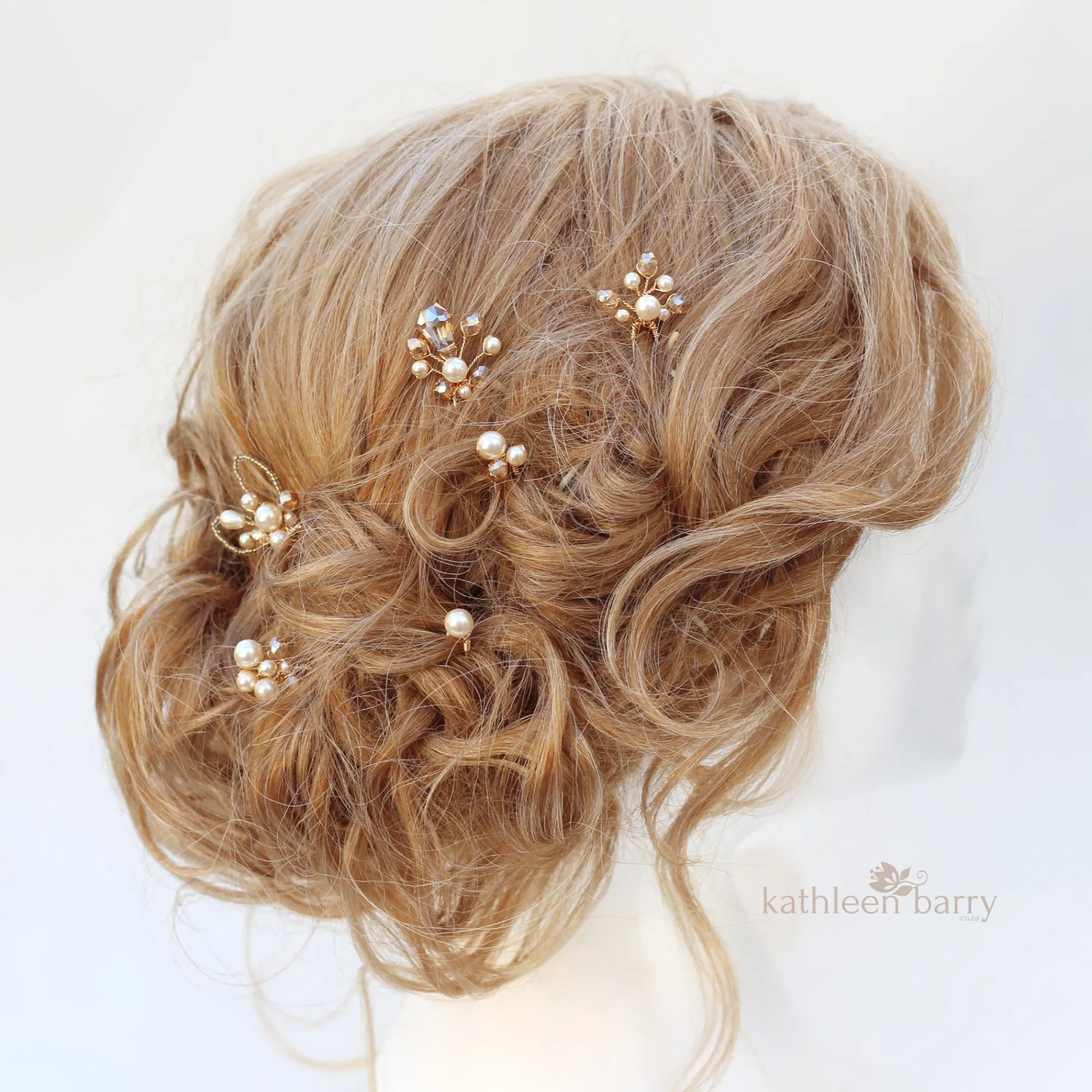 Danita hair pins (simple styles) assorted styles mix and match - assorted finishes available (prices vary)