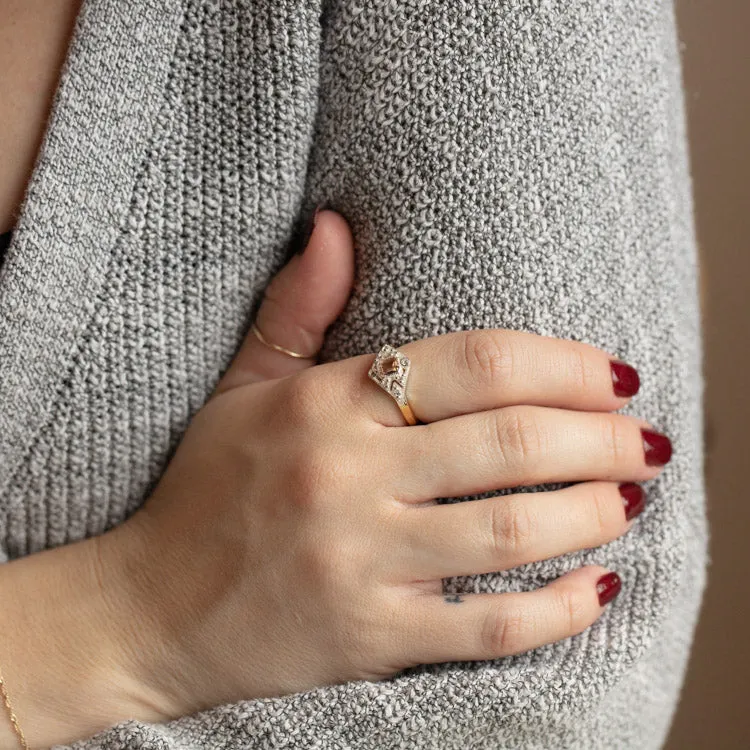 Diamond Deco Ring