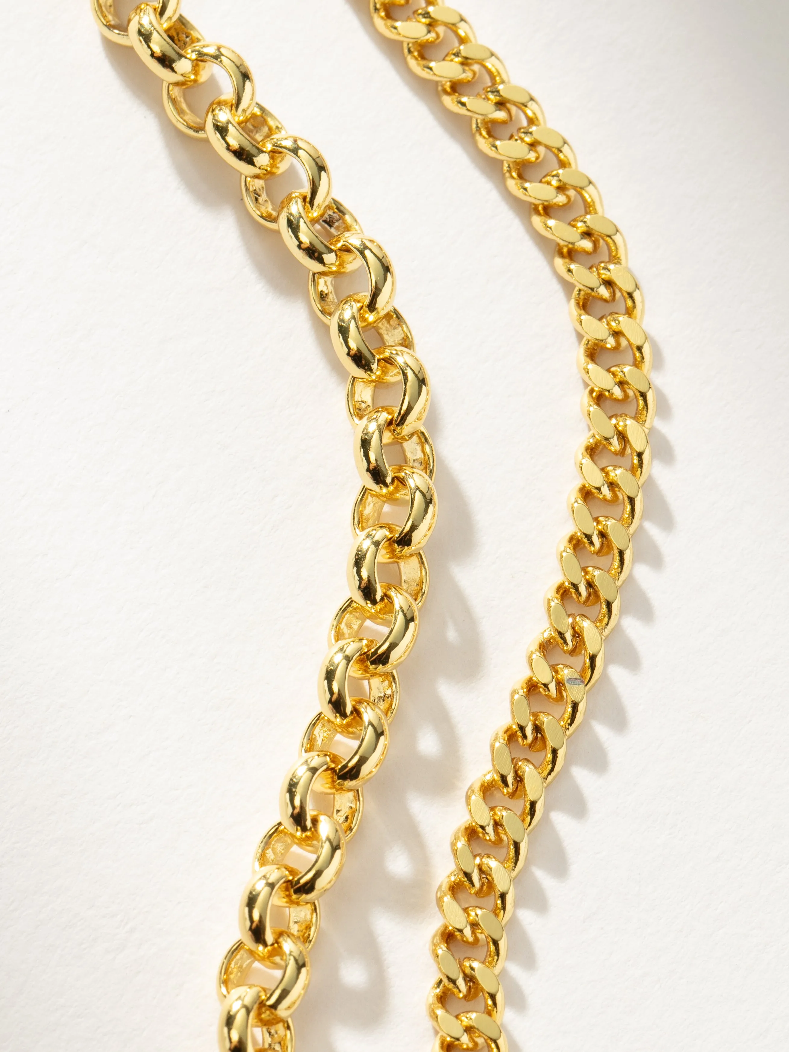 Double Up Chain Necklace