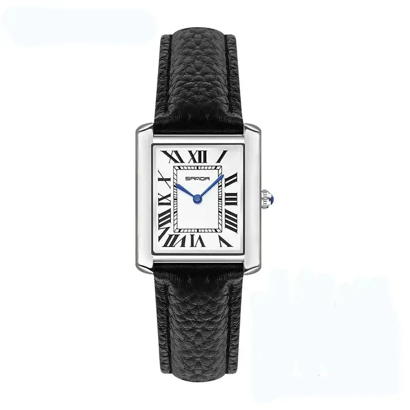 Elegant Watches with Square Dial for Couples